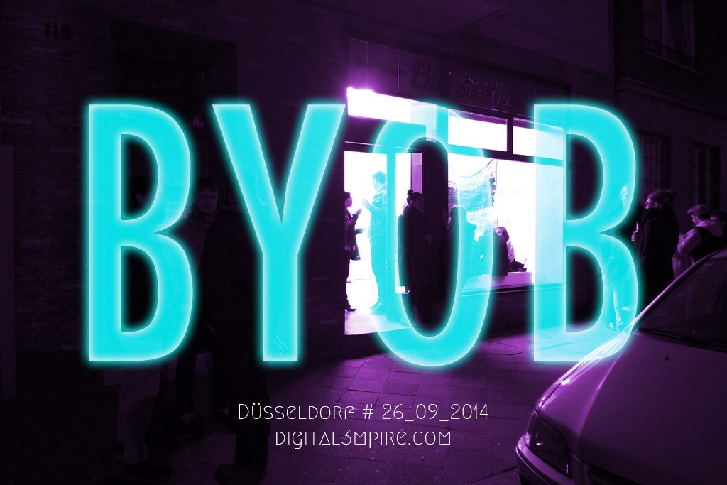 BYOB Düsseldorf 2014 — documentation photo