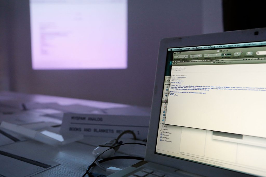 myspam — the spam on screen