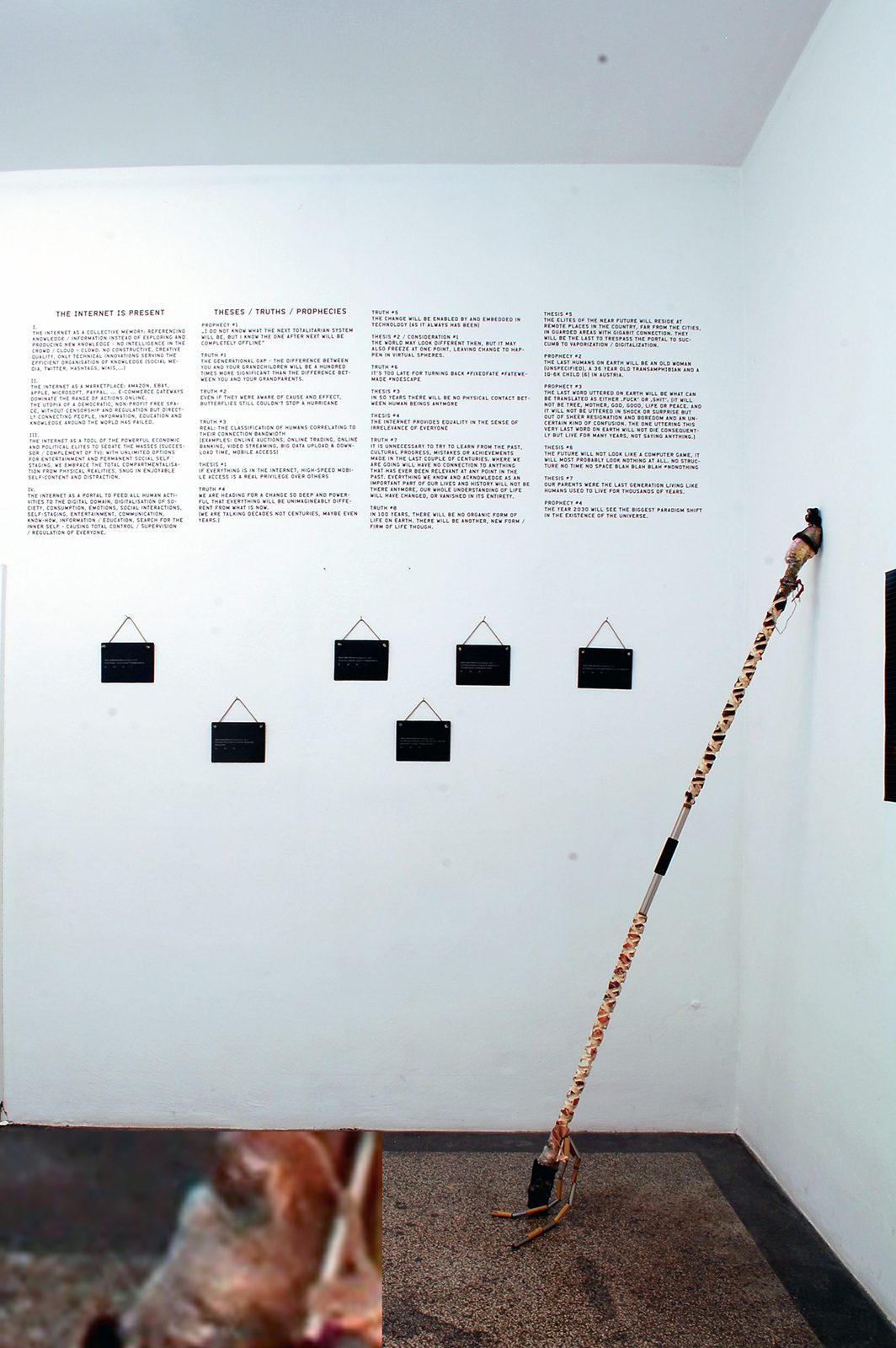 The Internet Is Present Part 2, 2016 — documentation photo