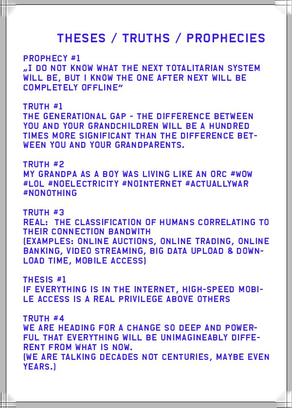 The Internet Is Present Part 2, 2016 — documentation photo