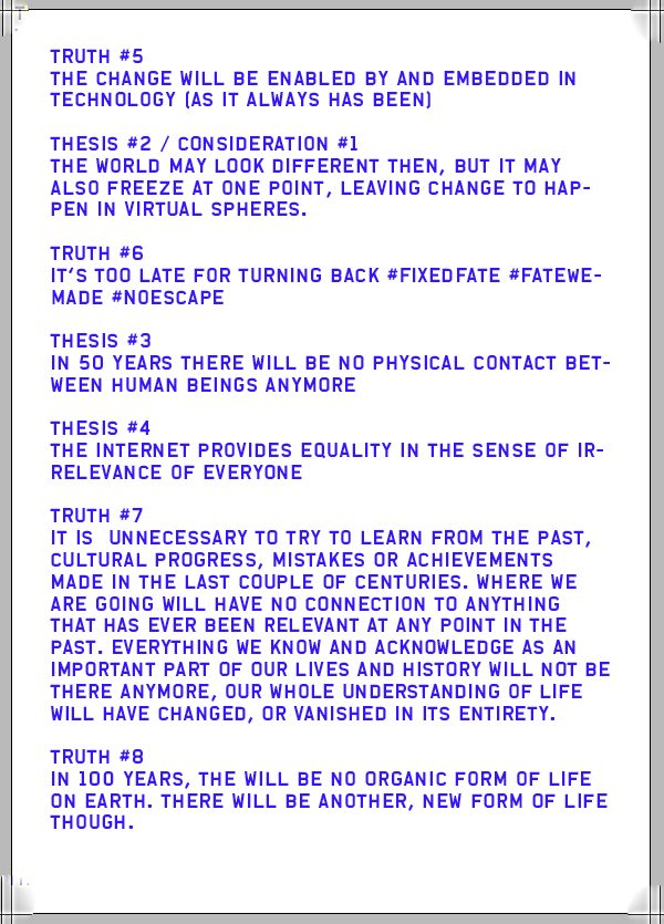 The Internet Is Present Part 2, 2016 — documentation photo