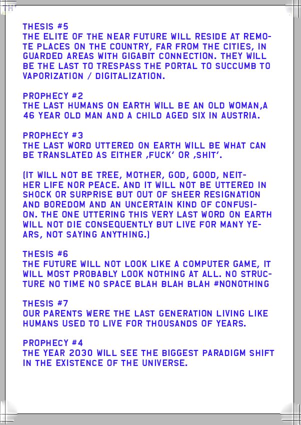 The Internet Is Present Part 2, 2016 — documentation photo