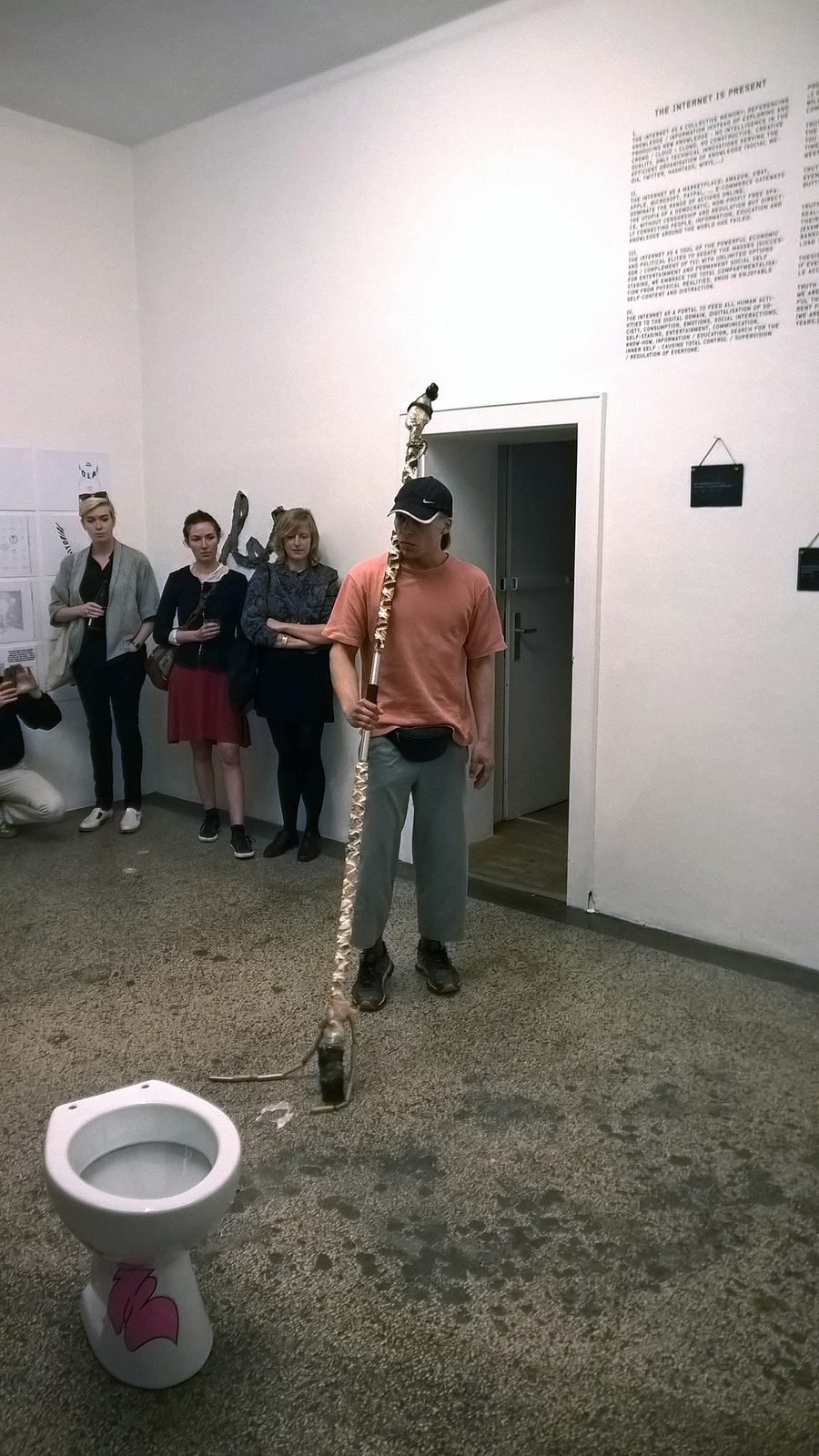 The Internet Is Present Part 2, 2016 — documentation photo